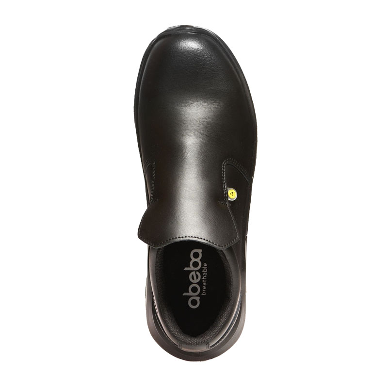 Abeba 5010860 Food Trax S3 ESD Slipper HACCP + Pharma | schwarz