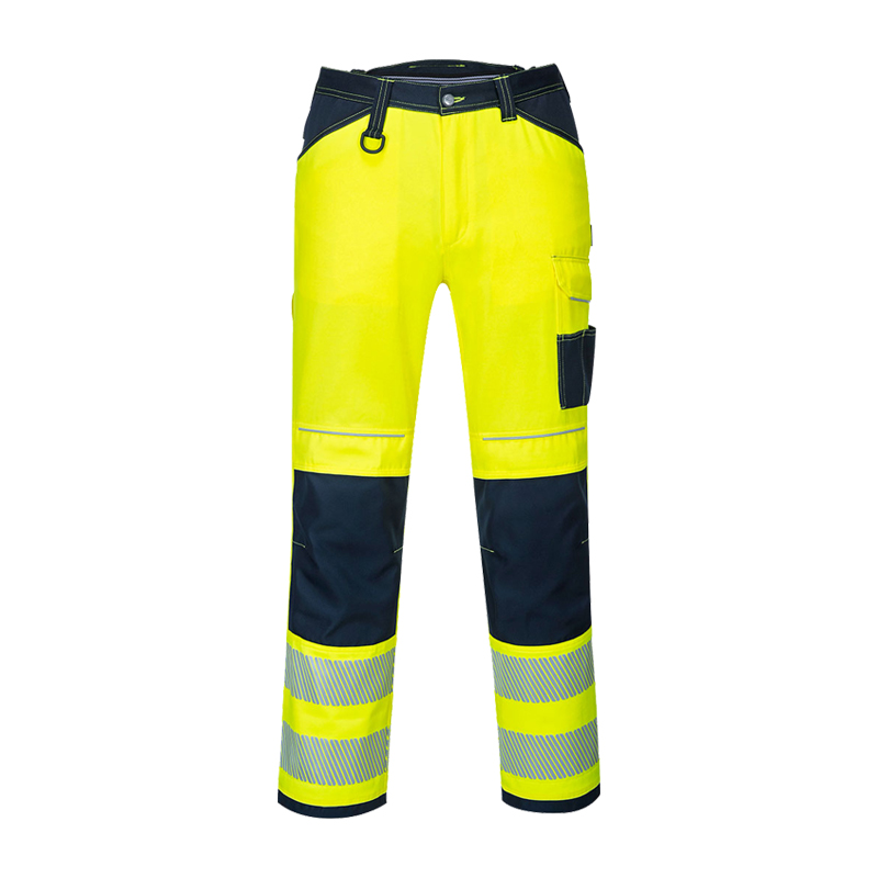 PortWest PW340 Warnschutz Hose aus robustem Gewebe