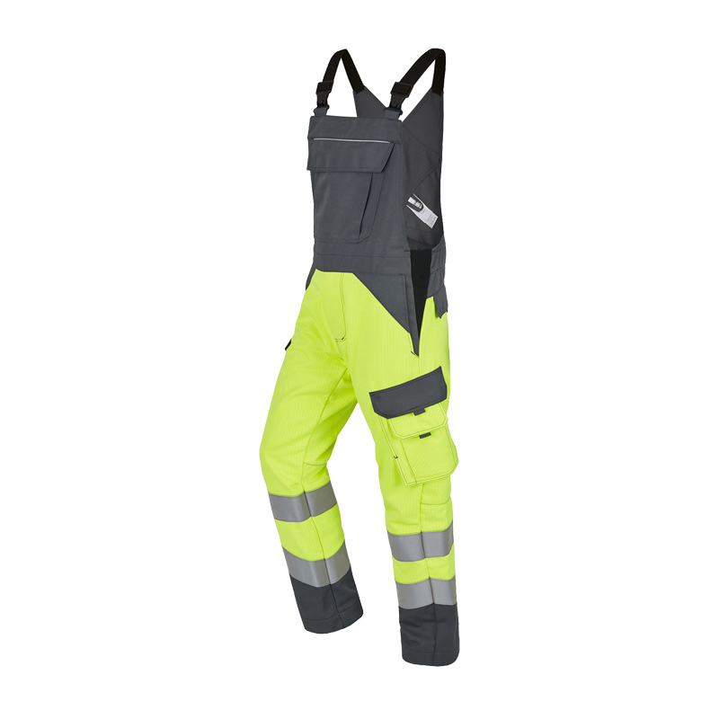 Rofa MULTISEVEN 2782 MultiNorm Damen Warnschutz Latzhose 4 kA | APC1