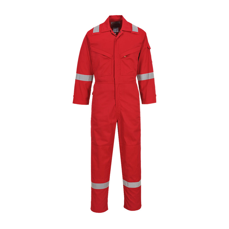 PortWest FR28 leichter MultiNorm Overall Schweisserschutz Klasse 2