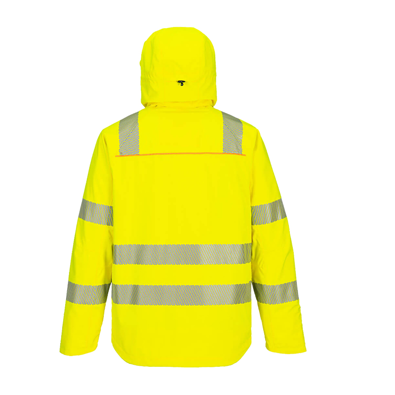 PortWest DX462 Extreme Warnschutz Regenjacke mit hoher Wassersäule