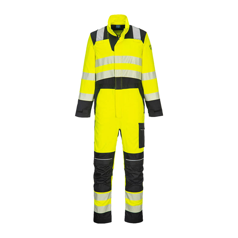 PortWest FR507 MultiNorm Warnschutz Overall mit Stretch