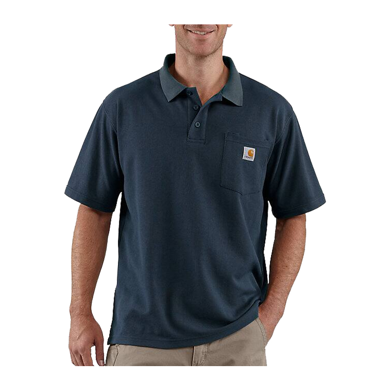 Carhartt 106685 Midweight Pocket Polo Short-Sleeve | loose fit