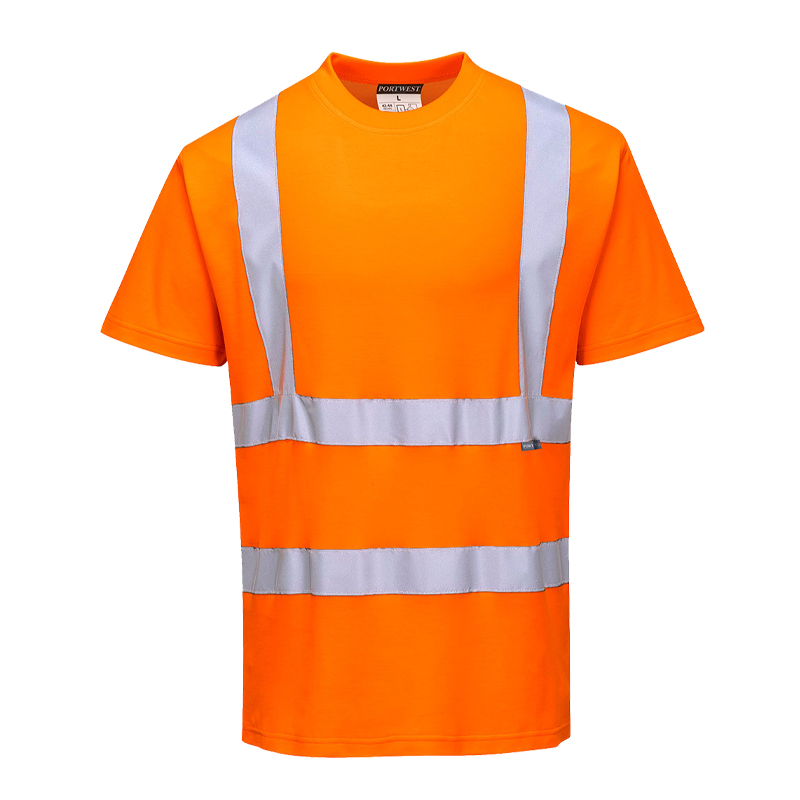 PortWest S170 Warnschutz T-Shirt Cotton Comfort Klasse 2