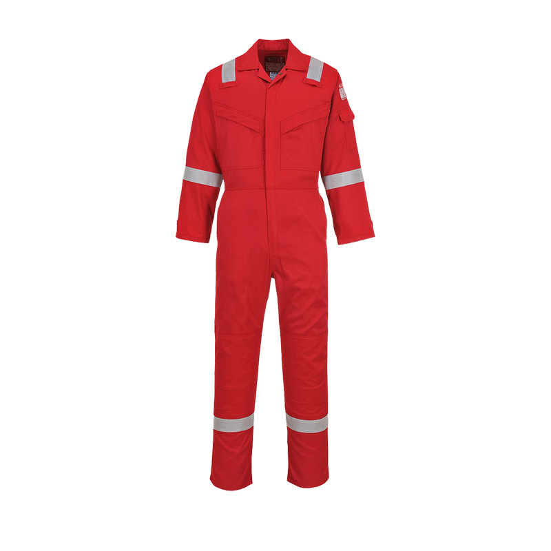 PortWest FR21 leichter MultiNorm Overall Flammschutz mit leichtem Gewicht