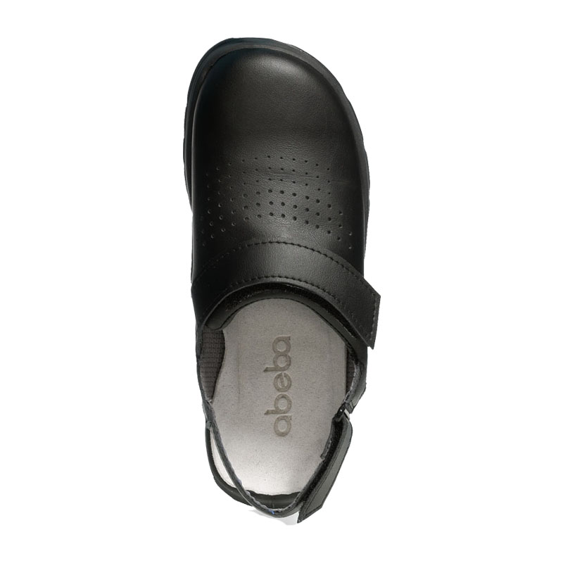 Abeba 810020 Active OB Clog perforiert mit Fersenriemen | Microfaser