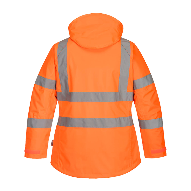 PortWest LW74 Damen Warnschutz Winter Jacke EN 20471 Klasse 3