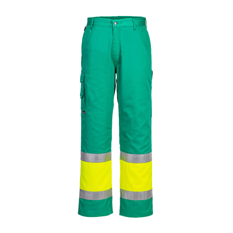 PortWest L049 Warnschutz Kontrast Hose extra leicht Klasse 1