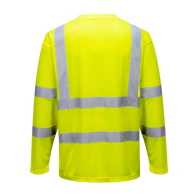 PortWest S178 RIS Warnschutz T-Shirt langarm Klasse 3
