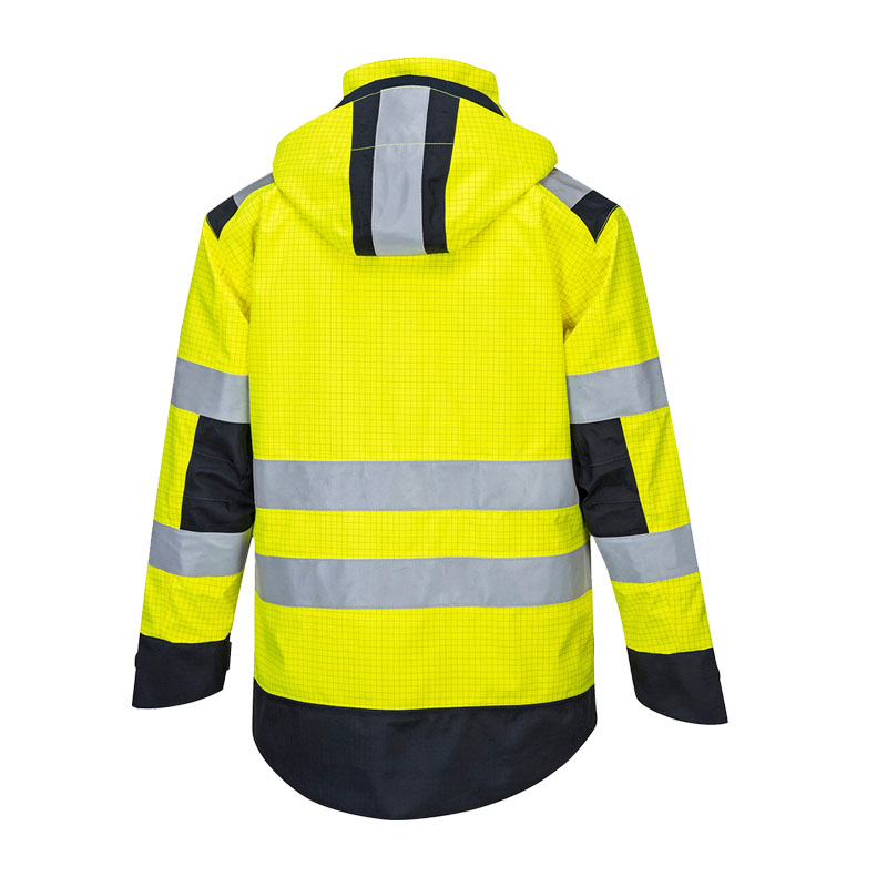 PortWest MV70 MultiNorm Warn Wetterschutz Jacke Klasse 3