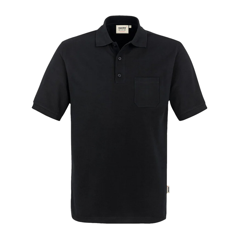 Hakro 812 Pocket Polo-Shirt Comfort Fit verstärkte Baumwolle | 1/2 arm
