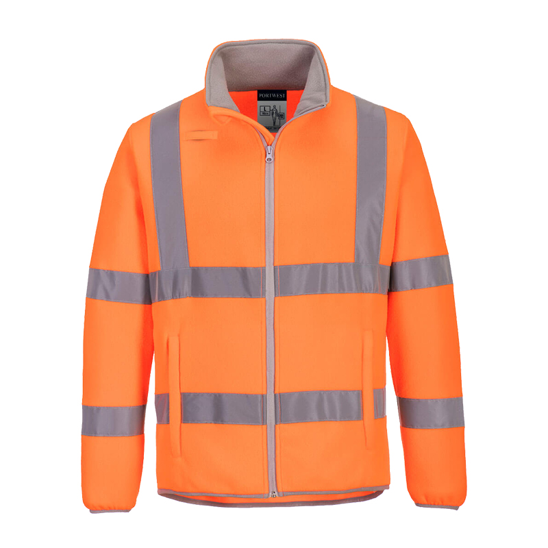 PortWest EC70 ECO Warnschutz Fleecejacke aus recyceltem PES