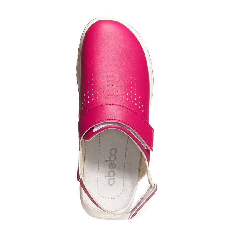 Abeba 824020 Active OB Clog perforiert mit Fersenriemen | Microfaser