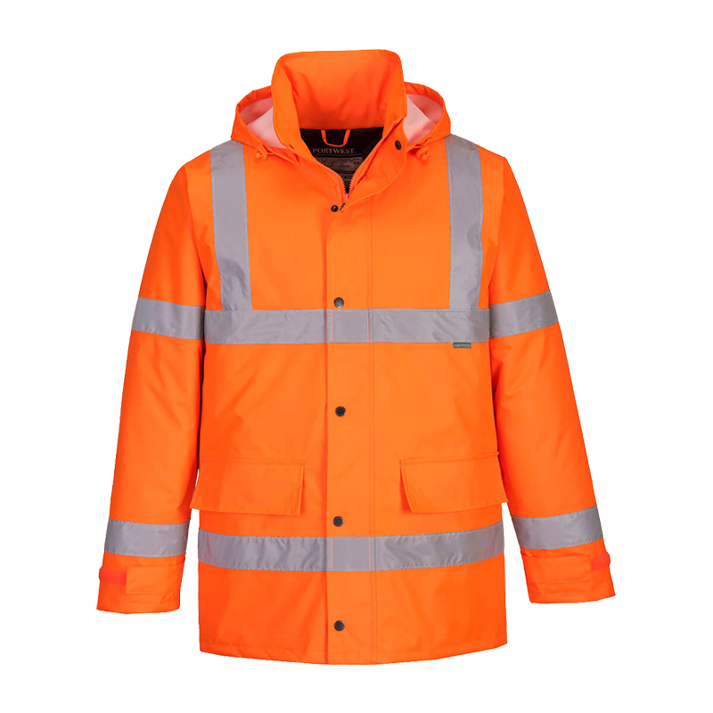 PortWest S460 Winter Warnschutz Verkehrsjacke EN 20471 Klasse 3