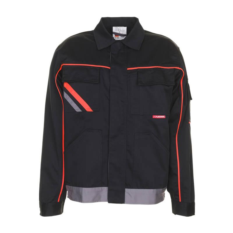Planam Visline V2 Bundjacke mit Neonbiesen
