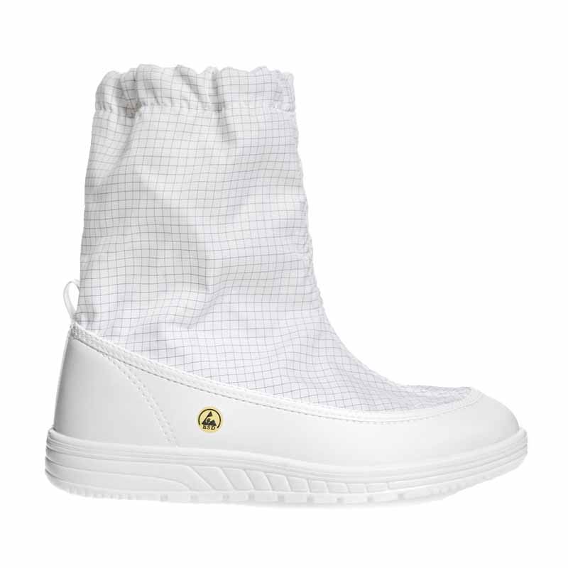 Abeba 3620 Reinraum ESD Stiefel für Medizin und Labor | weiß