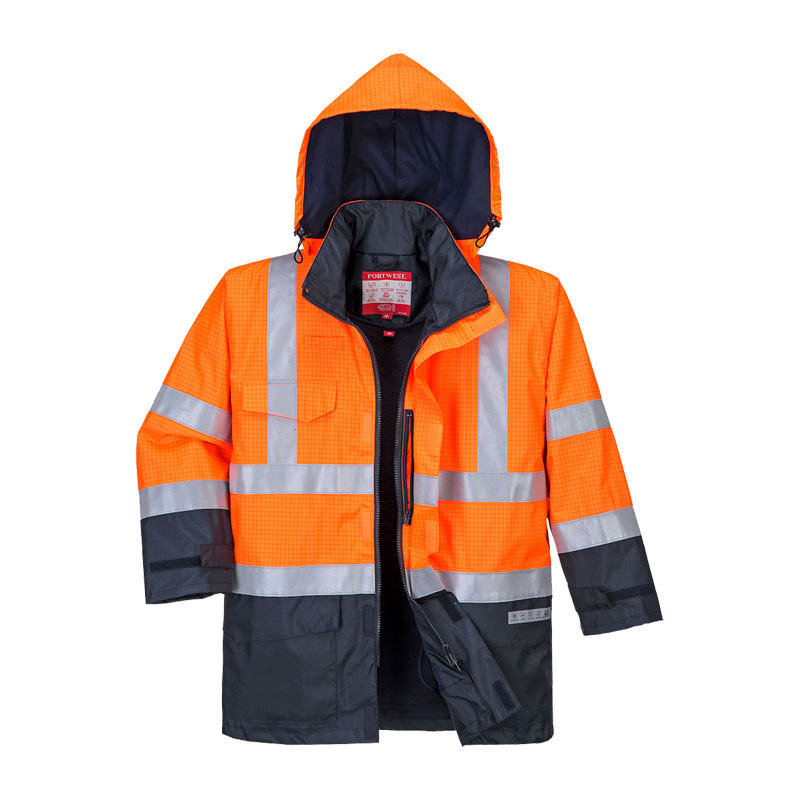 PortWest S779 MultiNorm Wetterschutz Jacke mit herausnehmbaren Fleecefutter