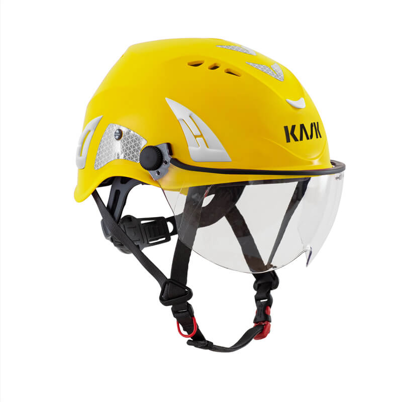 Kask HP VISOR CRI Helm mit Visier und Reflexstreifen WHE00046