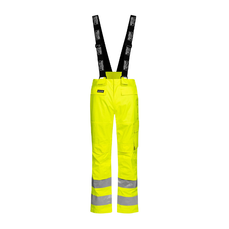 Lyngsøe Electric ARC-LR17052 MultiNorm Hi Vis Warnschutz Regen Latzhose | APC2