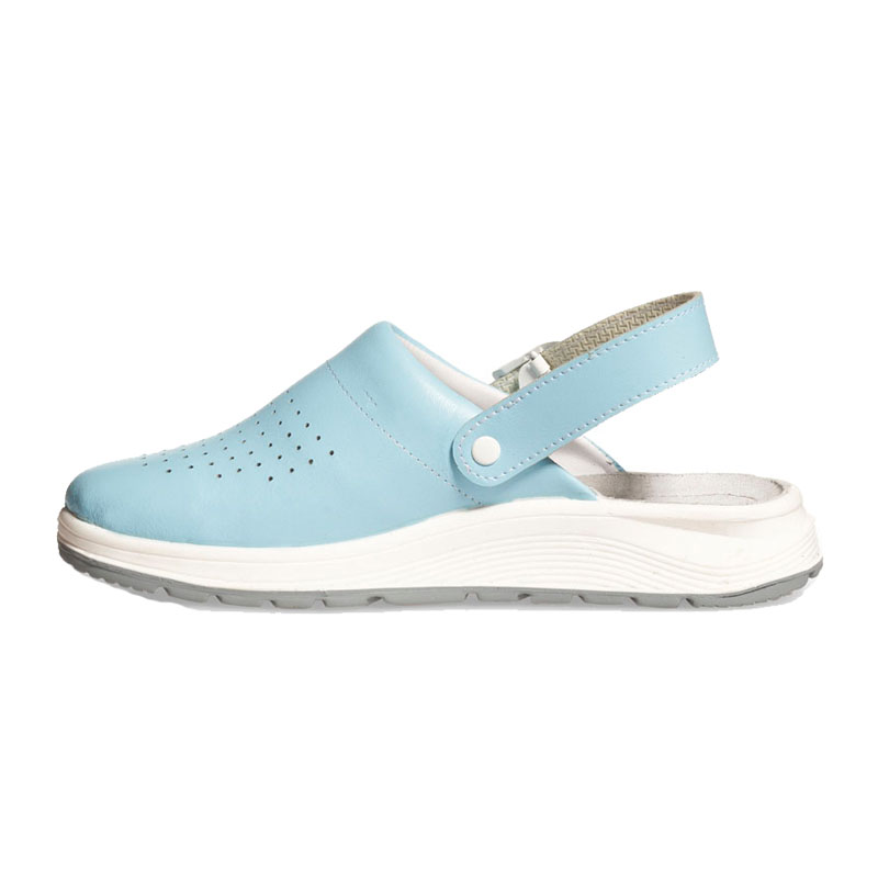 Abeba 87050 Active OB Slipper aus Leder | Glattleder