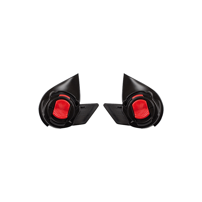 Zwei KASK EASY CLICK Adapter zur werkzeuglosen Befestigung von Zen Plus und Zen FF Plus Visieren an ausgewählten KASK Helmen, ideal für KASK Quantum