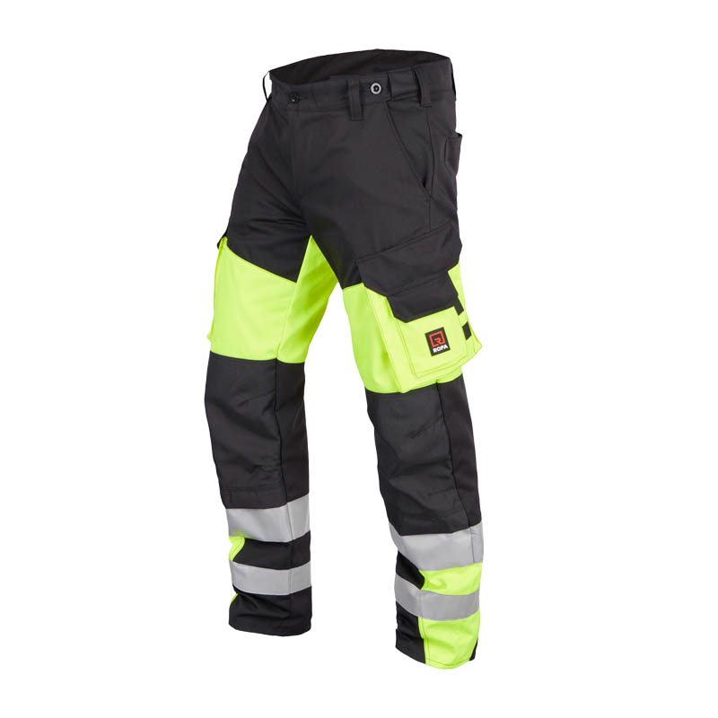 Rofa TEAMWORK HI-VIS 2499 Warnschutz Hose