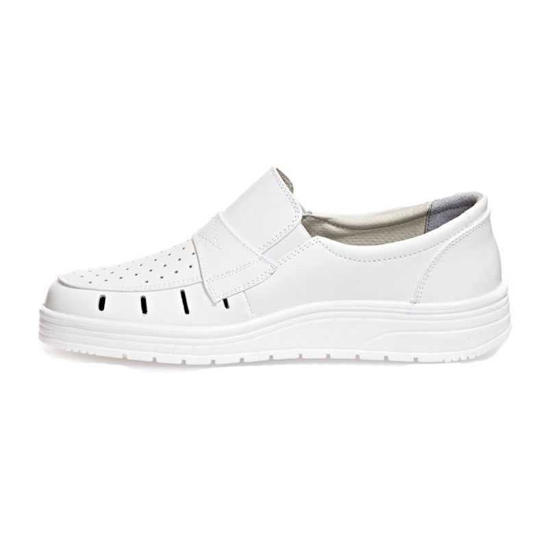 Abeba 32300 Air Cushion O1 ESD Slipper für Medizin | weiß