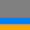 grau | azurblau | orange