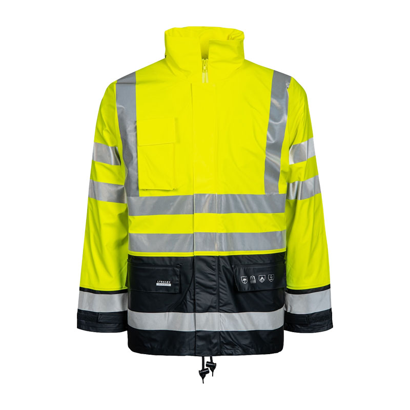 Lyngsøe FR-LR32 MultiNorm 2 in 1 Winter Warnschutz Regenjacke