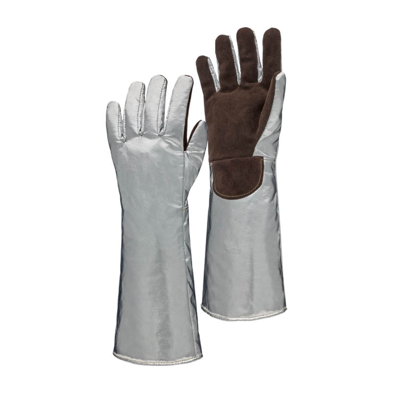 Tempex 5 Finger Hitzeschutz Handschuhe 440 mm bis 100°C