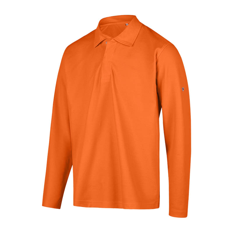 BP 2103 Polo Shirt langarm zur erhöhten Sichtbarkeit