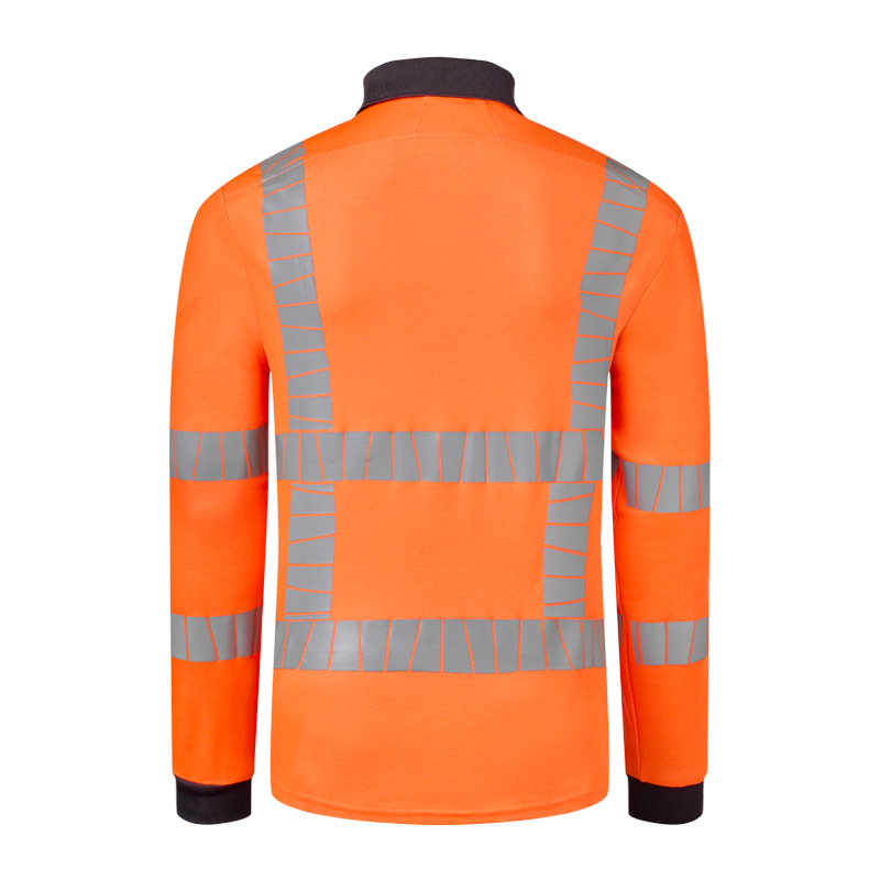 HaVeP 10083 Infra Warnschutz Polo-Shirt langarm RWS+