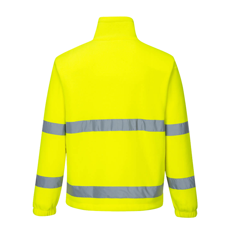 PortWest F303 Windbreaker Warnschutz Fleecejacke