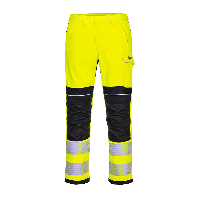 PortWest FR406 MultiNorm FR Warnschutz Hose mit Stretch