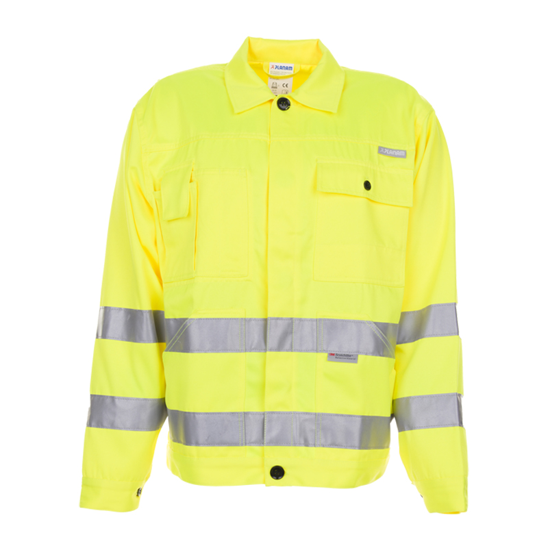 Planam Warnschutz Jacke uni Klasse 2