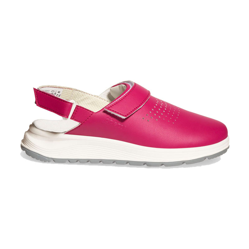 Abeba 824020 Active OB Clog perforiert mit Fersenriemen | Microfaser
