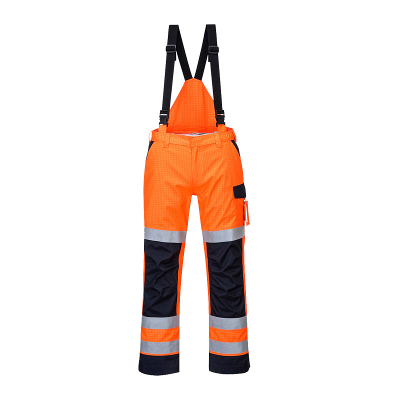 PortWest MV71 MultiNorm Warn Wetterschutz Hose Klasse 2