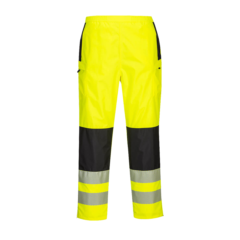 PortWest PW386 Warnschutz Damen Regenhose wasserdicht und atmungsaktiv