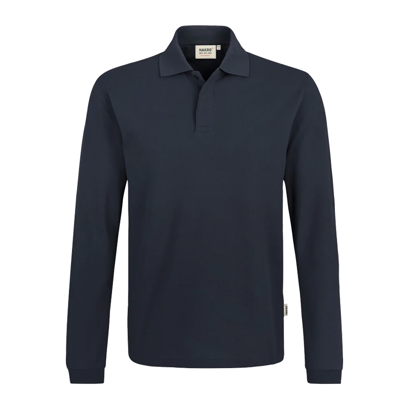 Hakro 821 HACCP Polo-Shirt LongSleeve Comfort Fit verstärkte Baumwolle | 1/1 arm