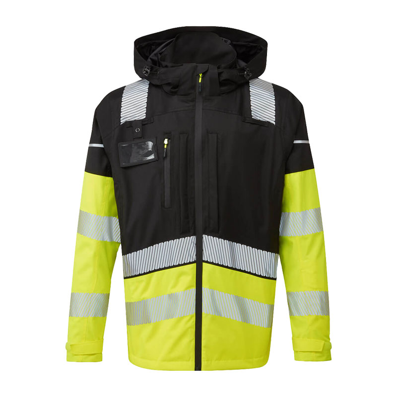 PortWest BX323 Warnschutz 3 in 1 Modular Regen Jacke