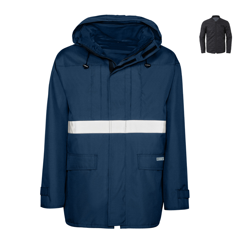 Kind 82438 FR Wetterschutz Jacke Prävent FA 3000 + Wärmefutter