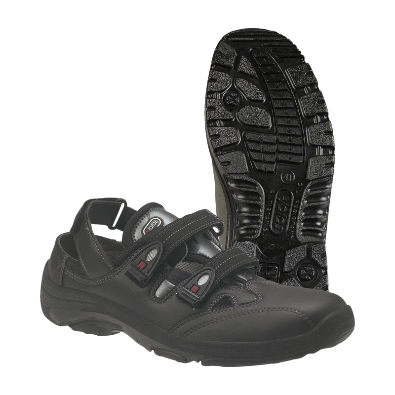 Jalas Clean 5042 Care O1 ESD Sandale leicht mit Klettverschluss