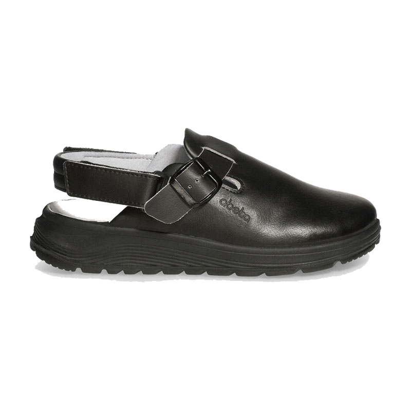 Abeba 87209 Active OB Clog mit Fersenriemen | Glattleder