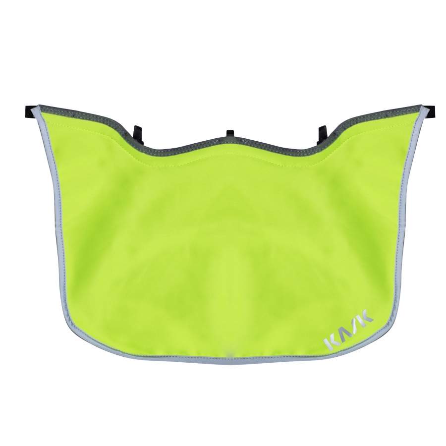 Kask Zenith-X Neck Shield RW Nackenschutz mit Wetterschutz, Hi-Vis Gelb mit reflektierendem Rand, Helm-Zubehör für Schutz von Nacken und Witterung
