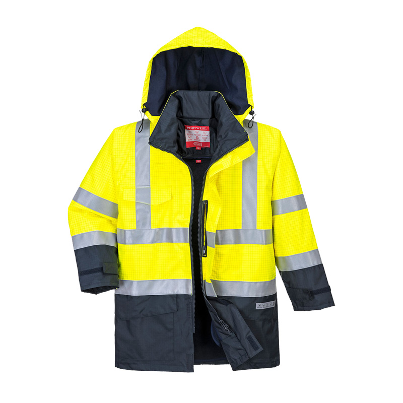 PortWest S779 MultiNorm Wetterschutz Jacke mit herausnehmbaren Fleecefutter