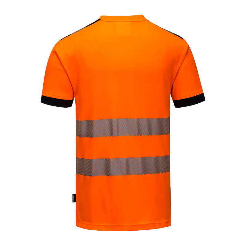 PortWest T181 Warnschutz T-Shirt Cotton Comfort Klasse 2