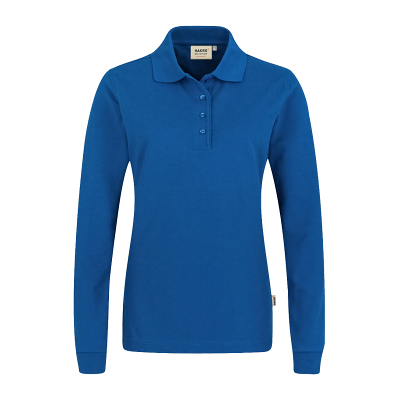 Hakro 215 Damen Polo-Shirt LongSleeve Comfort Fit verstärkte Baumwolle | 1/1 arm