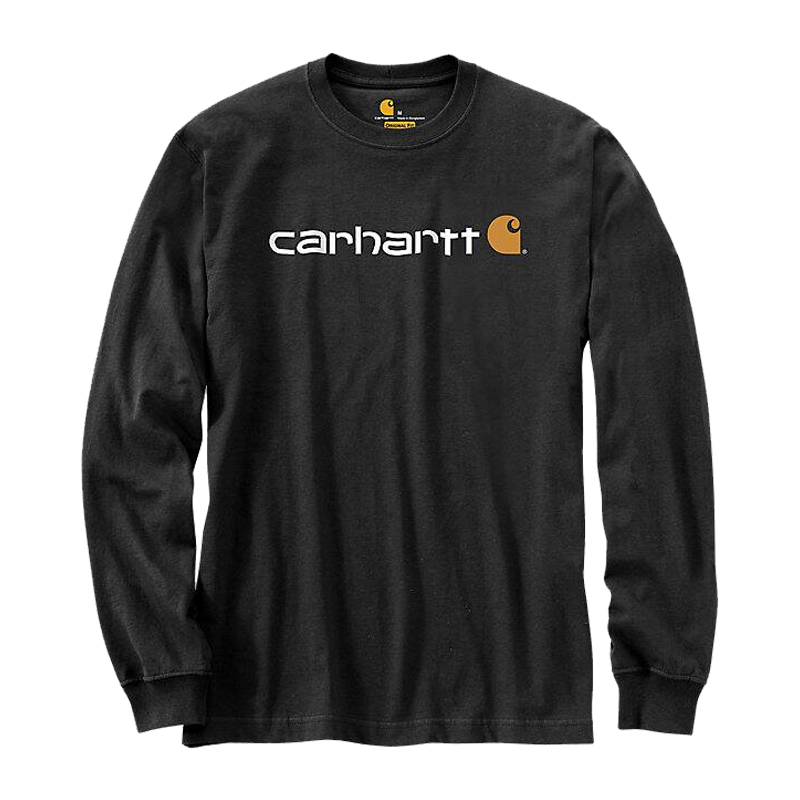 Carhartt 104107 Heavyweight Long-Sleeve T-Shirt Graphic | relaxed fit