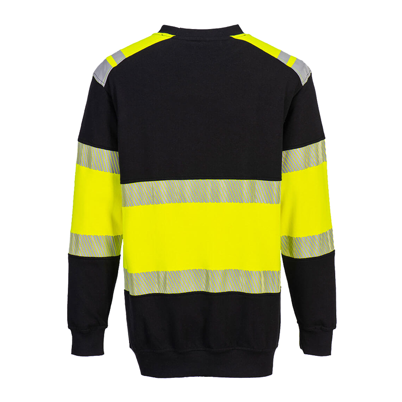 PortWest FR716 MultiNorm Warnschutz Sweat Shirt Klasse 1