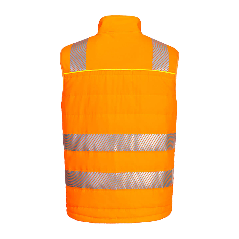 PortWest DX479 Warnschutz Softshell Winter Weste Klasse 2